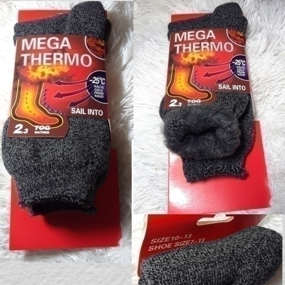 Mega Thermo Men's Socks - Picture 1 of 4